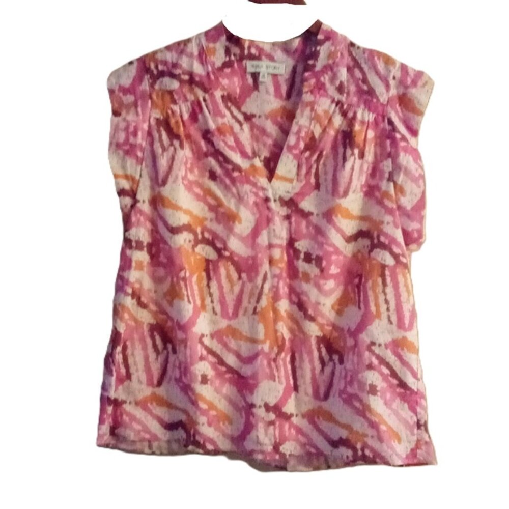 EUC Willa Story Cotton Blouse